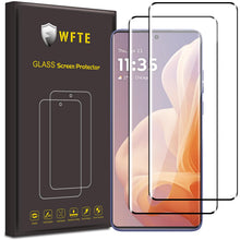Carica l'immagine nel visualizzatore di Gallery, WFTE [2-Pezzi Vetro Temperato per Motorola Moto G85/Moto Edge 50 Fusion Pellicola Protettiva 3D Copertura Completaper [ 