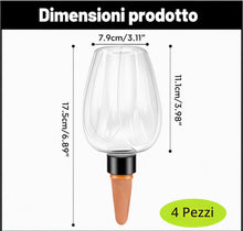 Carica l'immagine nel visualizzatore di Gallery, Sfere Per Irrigazione, Set Da 4 Per L'Irrigazione Automatica Delle Piante, Palline D'Acqua Per Piante, 350 Ml Di Autoirr