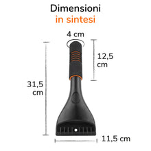 Carica l'immagine nel visualizzatore di Gallery, Upgrade4cars Raschiaghiaccio Auto Robusto &amp; Stabile per Vetri Accessori