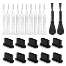 Carica l'immagine nel visualizzatore di Gallery, WeddHuis 1 Set Kit Pulizia Smartphone USB C Spazzole Pulizia Telefono Porta Anti-Polvere per Connettore, Altoparlante e 