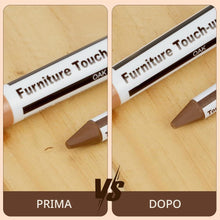 Carica l'immagine nel visualizzatore di Gallery, ACWOO Kit di Riparazione Mobili in Legno, 25 Pezzi Pennarello per Legno con Bastoncini di Cera, Stucchi per Legno con Te