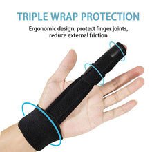 Carica l'immagine nel visualizzatore di Gallery, 1 pcs Stecca per Dito, Trigger Finger Splint, Dita Mano Stecca, Tutore per Ditas Regolabile, Supporto per Ditas con Pias