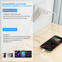 Carica l'immagine nel visualizzatore di Gallery, Cavo USB Type-C,Cavetto USB A a USB C Cellulare RicaricaRapida 2Pezzi 1M+2M