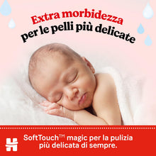 Carica l'immagine nel visualizzatore di Gallery, Huggies Extra Care Sensitive, Salviette neonato per pelli sensibili, 99% Acqua pura, 100% Plastic-free, Senza parabeni e