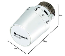 Carica l'immagine nel visualizzatore di Gallery, Honeywell Home T5019W0 - Testa termostatica per radiatori Thera-5, Attacco M30 x 1.5, Con posizione zero, Bianco, 50 x 7
