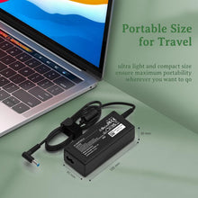 Carica l'immagine nel visualizzatore di Gallery, Caricatore per HP，Alimentatore 45W per Hp Elitebook Punta blu (4,5×3,0 mm)