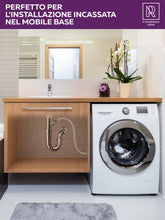 Carica l'immagine nel visualizzatore di Gallery, M. ROSENFELD HOME Piletta Lavabo Click Clack Cromata con Troppo Pieno