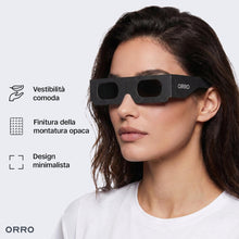 Carica l'immagine nel visualizzatore di Gallery, ORRO Occhiali per Eclissi Solare 40 mm, Confezione da 2/6/12, Protezione Oculare Certificata, Testati EN ISO 12312-2:201