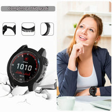 Carica l'immagine nel visualizzatore di Gallery, Diruite 4-Pezzi per Garmin Fenix 7X / 7X Sapphire Solar 51mm Custodia Protettiva+Vetro Temperato Pellicola Protettiva, T