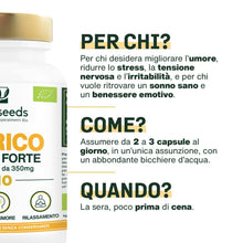 Carica l'immagine nel visualizzatore di Gallery, Iperico BIO | Erba di San Giovanni | Concentrato di Ipericina | Buon Umore, Rilassamento, Sonno | 90 capsule vegane da 3