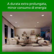 Carica l'immagine nel visualizzatore di Gallery, Philips Diamond Cut UltraEfficient, Faretto ad incasso, Seconda generazione, 2.2W, 345lm, 90cm, Luce Bianca Calda 3000K,
