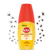Carica l'immagine nel visualizzatore di Gallery, Autan Multinsetto, Spray Antizanzare Repellente, Zecche e Tafani, 1 x 100ml