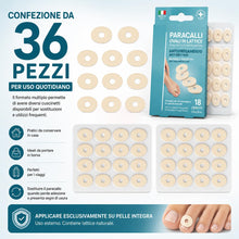 Carica l'immagine nel visualizzatore di Gallery, Topolenashop 36 Paracalli Ovali Autoadesivi in Lattice Naturale 2,8 x 1,8 cm – Cuscinetti Morbidi Trasparenti Anti-Sfreg