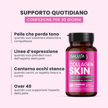 Carica l'immagine nel visualizzatore di Gallery, GALUJA Collagen Skin Integratore Collagene Verisol, 60 Compresse
