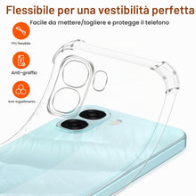 Carica l'immagine nel visualizzatore di Gallery, iVoler Cover per Oppo A6x / A6k 4G / 5G, Custodia Antiurto Anti-Graffio Trasparente per Assorbimento Degli Urti con Para