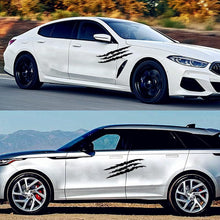 Carica l'immagine nel visualizzatore di Gallery, TLDSHOP® - Adesivo per Auto Graffi Artigli - 2 Pezzi Adesivi per Auto a Forma di Graffi Nero - Adesivo Mostro Artigli Se