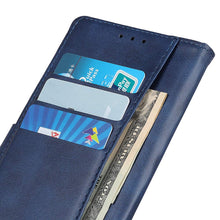 Carica l'immagine nel visualizzatore di Gallery, Custodia Cover per Motorola Moto G84 5G, [Funzione Stand] Premium Pu Flip Cover con Chiusura Magnetica. Blu Scuro