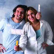 Carica l'immagine nel visualizzatore di Gallery, M7 – Set di 3 Pennelli Piatti, Misure: 20, 50, 70 mm, Serie 37 – Setole Sintetiche, Ghiera in Acciaio, Manico in Plastic