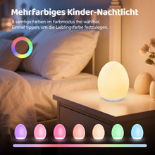Carica l'immagine nel visualizzatore di Gallery, MediAcous Luce Notturna LED, 8 Colori e Timer Ricaricabile