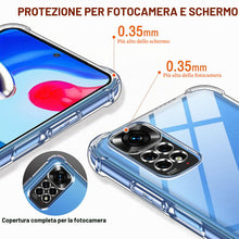 Carica l'immagine nel visualizzatore di Gallery, iVoler Cover per Xiaomi Redmi Note 11 4G / Xiaomi Redmi Note 11S 4G, Antiurto Custodia con Paraurti in TPU Morbido e 3 P