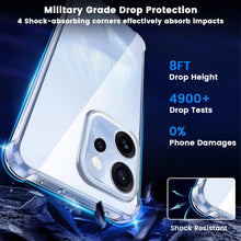 Carica l'immagine nel visualizzatore di Gallery, Yohii Cover per Oppo Reno15 F/Reno 15 FS 5G (No per Reno15) con 2 Pezzi Vetro Temperato, [Protezione Fotocamera] Custodi