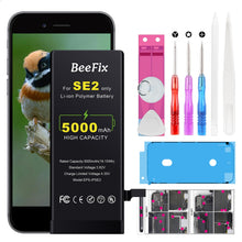 Carica l'immagine nel visualizzatore di Gallery, Batteria per iPhone SE 2020 (SE2), 5000 mAh, con A2275, A2296, A2298