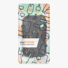 Carica l'immagine nel visualizzatore di Gallery, kwmobile Custodia Neoprene con Zip per Smartphone XL - 6,7/6,8" - Portacellulare a Tracolla - Porta Cellulare da Collo U