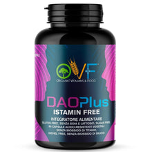 Carica l'immagine nel visualizzatore di Gallery, OVF DAO Plus Istamin Free - 90 cps - Supporto Naturale al Metabolismo dell'Istamina con Vitamina C, Zinco e Quercetina