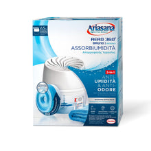 Carica l'immagine nel visualizzatore di Gallery, Ariasana Aero 360° Bagno Kit Assorbiumidità, 1 dispositivo + 1 tab 450 g