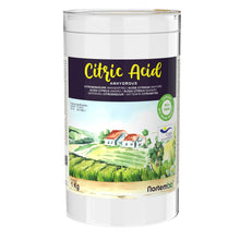 Carica l'immagine nel visualizzatore di Gallery, Nortembio Acido Citrico Acido Citrico Anidro Concentrato 100 % Puro Certificato – Pulizia Domestica Multiuso – Senza OGM