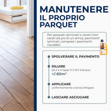 Carica l'immagine nel visualizzatore di Gallery, STARWAX Manutenzione lucida per parquet e laminato 1L