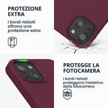 Carica l'immagine nel visualizzatore di Gallery, kwmobile Cover per iPhone 13 Custodia - Back Case per Smartphone in Silicone TPU - Protezione Gommata - rosso fulvo
