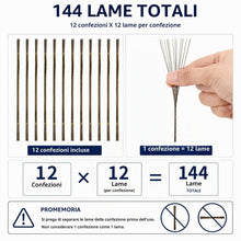 Carica l'immagine nel visualizzatore di Gallery, Cnmade, sega per gioielleria professionale con telaio regolabile e 144 lame, kit per la creazione di gioielli