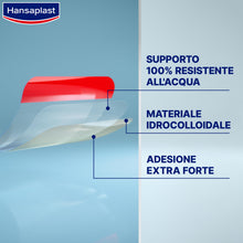 Carica l'immagine nel visualizzatore di Gallery, Hansaplast Second Skin Protection, Cerotti impermeabili per un'adesione fino a 72 ore, Cerotti cicatrizzanti con capsula