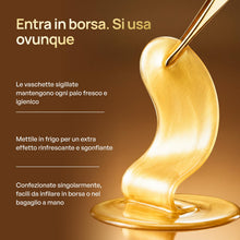 Carica l'immagine nel visualizzatore di Gallery, PLANTIFIQUE Patch Occhi Oro 24K Maschera Occhiaie Borse -20 Paia di Cerotti
