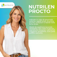 Carica l'immagine nel visualizzatore di Gallery, NutriLen Procto Crema Emorroidi Esterne e Ragadi Anali 60ml Confezione da 2 Pomata Naturale Lenitiva con Amamelide Aloe 