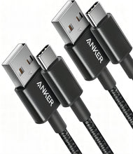Carica l'immagine nel visualizzatore di Gallery, Anker 331 Cavo USB Type-C, Confezione da 2, Doppio Nylon Intrecciato