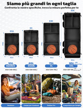 Carica l'immagine nel visualizzatore di Gallery, oasser Organizer per Bagagliaio Auto Waterproof 55L 600D Tessuto Oxford Organizer per Bbaule Pieghevole Multiscomparto A