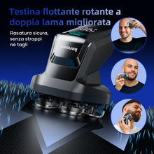 Carica l'immagine nel visualizzatore di Gallery, kensen Rasoio Elettrico Testa Calva Uomo 7D Rasoio Testa Calva
