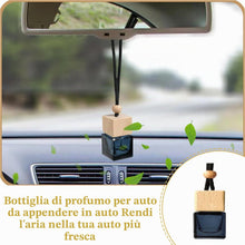 Carica l'immagine nel visualizzatore di Gallery, 10 pz Vetro Nero Deodorante per Auto Diffusore Auto Vuote Bottiglie di Profumo di Olio Essenziale Auto Appeso Ornamenti 
