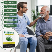 Carica l'immagine nel visualizzatore di Gallery, PROSTAVIT® - SERENOA REPENS 500MG | Saw Palmetto | Integratore Prostata | 8 ingredienti attivi con Zucca, Ortica, Pygeum