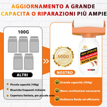 Carica l'immagine nel visualizzatore di Gallery, Vernice Bianca Muro Interno 500g, Pittura Bianca per interni, Kit di Riparazione Portatile e Integrato, Vernice a Base d