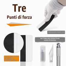 Carica l'immagine nel visualizzatore di Gallery, Ehdis Kit Vinile Applicazione Adesivi Auto: Kit Pellicola di Alta qualità con Taglierino Professionale e Spatole per Pel