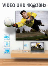 Carica l'immagine nel visualizzatore di Gallery, Lemorele Hub USB-C 5 in 1 in Alluminio, HDMI, Ethernet, 2 USB-A, PD 100W