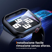 Carica l'immagine nel visualizzatore di Gallery, TAURI Cover per Apple Watch SE 3/2/1, Series 6/5/4 44mm,Nero