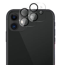 Carica l'immagine nel visualizzatore di Gallery, Protezione Fotocamera per iPhone 11 [2 Pezzi] Pellicola Vetrino Telecamera Posteriore Lente Camera