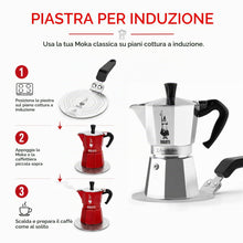 Carica l'immagine nel visualizzatore di Gallery, Bialetti Piattello A Induzione 13 Cm, Argento