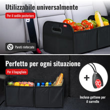 Carica l'immagine nel visualizzatore di Gallery, achilles Organizer Bagagliaio Auto - 23L Portaoggetti Pieghevole - Accessori Auto Interno - Organizer Macchina Spazioso 