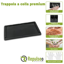 Carica l'immagine nel visualizzatore di Gallery, Trappola Adesiva per Topi e Ratti, Grandi Trappole con Colla Professionali, Cattura di roditori, ultra Appiccicoso (10 P