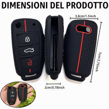 Carica l'immagine nel visualizzatore di Gallery, Copri telecomando chiave auto,Custodia coprichiave compatibile con audi per A1 A3 S3 A4 S4 RS4 A6 S6 RS6 Q3 Q5 Q7 TT R8 